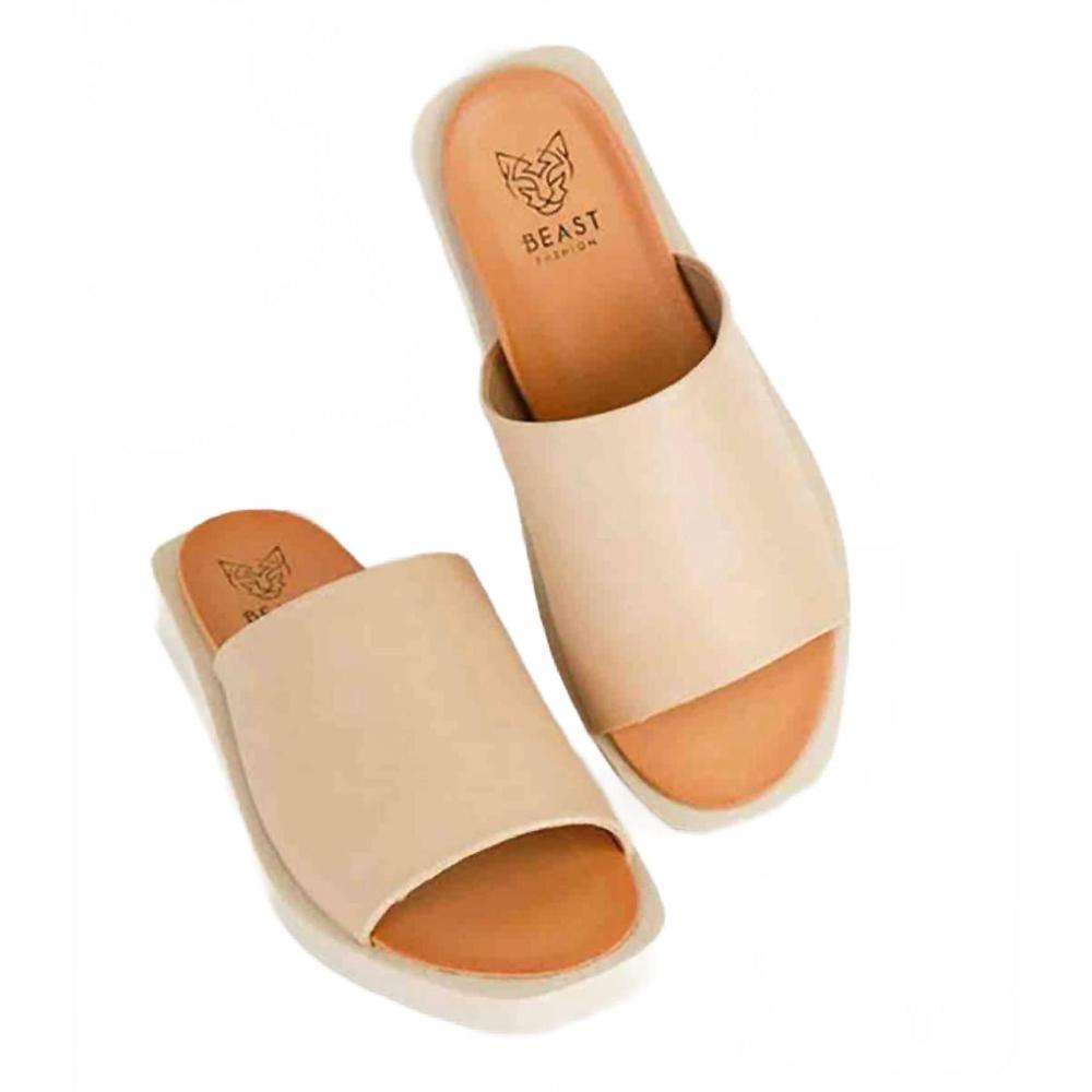 NEW LET'S SEE STYLE women's vivianne sandals in nude